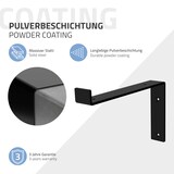 thumbnail of 4er Set Regalhalter Regalwinkel Regalträger Regalbodenträger Regal-Konsole Schwarz