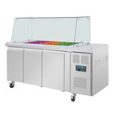 thumbnail of Polar U-Serie Premium Dreitürige Saladette Thekenkühlschrank Polar U-Serie