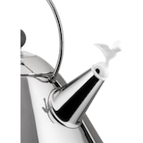thumbnail of 9093, edelstahlkessel mit weißer pfeife, alessi