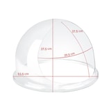 thumbnail of Royal Catering Spuckschutz für Zuckerwattemaschine - 52 cm -