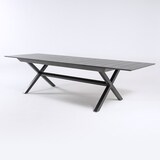 thumbnail of Mesa para exterior extensible de 215 cm a 295 cm, Aluminio color antracita, Tamaño: 215/295x98x78 cm