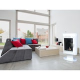 thumbnail of PURLINE Ethanolkocher quadratisches Design in weißem Stahl SILENUS W