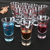 thumbnail of 24er Set BOSTON Schnapsgläser 2cl & 4 cl geeicht aus Glas - 52194