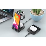 thumbnail of Wisam® 3 in 1 Multifunktion 15W QI Ladestation für Airpods Pro Apple Watch iPhone 12