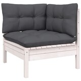 thumbnail of vidaXL 9-tlg. Garten-Lounge-Set mit Kissen Weiß Massivholz Kiefer