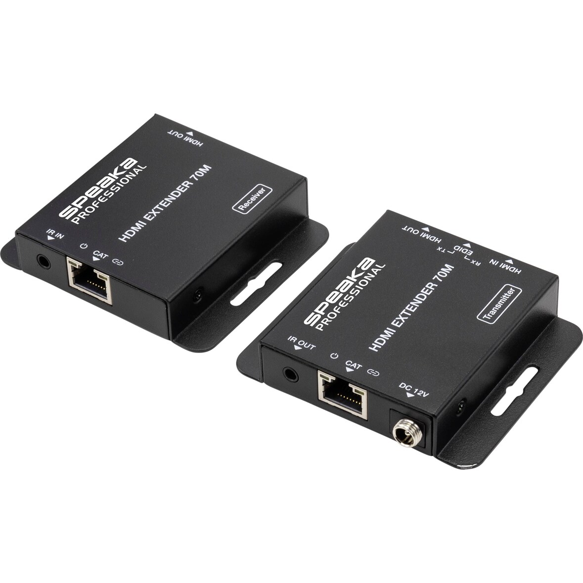 SpeaKa Professional SP-HDE-200 HDMI® HDMI Extender über Netzwerkkabel RJ45 70 m SP-9424396
