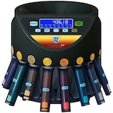 thumbnail of Securina24 Münzzähler Münzählmaschine SR-1200 LC mit Abhülsung und Starterpaket Münzhülsen