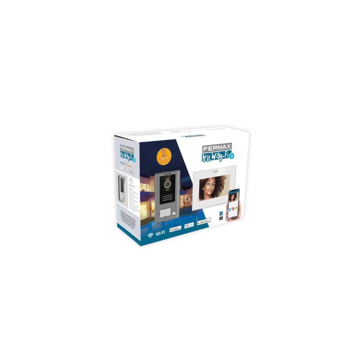 Kit de vídeo Fermax Way-Fi Plus 7" 1/L