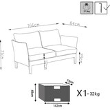 thumbnail of OPUS Salotto Da Giardino Set In Alluminio 2 Posti Bianco Per Esterno Giardino Portico Terrazzo Locali Bar Pasticcerie colore Bianco