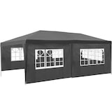 thumbnail of tectake Padiglione Vivara 6 x 3 m con 5 pezzi laterali - grigio - 404819