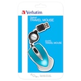 thumbnail of Verbatim Raton Go Mini Cabo Usb Retráctil 1000Ppp Ultraportátil Azul Turquesa Azul