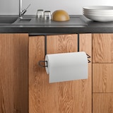 thumbnail of Küchenrollenhalter ohne Bohren Edelstahl Küchenrollen Halter schwarz 35x18x10cm