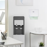 thumbnail of Relaxdays Papierhandtuchspender, Wandmontage, für H2 Papierhandtücher, Handtuchspender HxBxT 20,5 x 27,5 x 10 cm, weiß