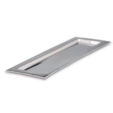 thumbnail of Tablett Rechteckig 54,0 x 19,0cm, H 1,5cm Edelstahl
