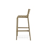 thumbnail of Tabouret de bar empilable en polypropylène Sable 49x49x100cm (Lot de 4) - Feros