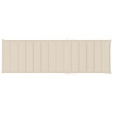 thumbnail of Helloshop26 - Sonnenliege Deckstuhl Sonnenbett Gartenbett Terrassenmöbel mit cremefarbenem Kissen imprägniertes Kiefernholz 02_0012437