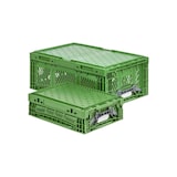 thumbnail of PROREGAL Stabile Profi-Klappbox Chameleon in Industriequalität | HxBxT 18x40x60cm | 35 Liter | klappbar | Eurobox Eurobehälter Transportbehälter