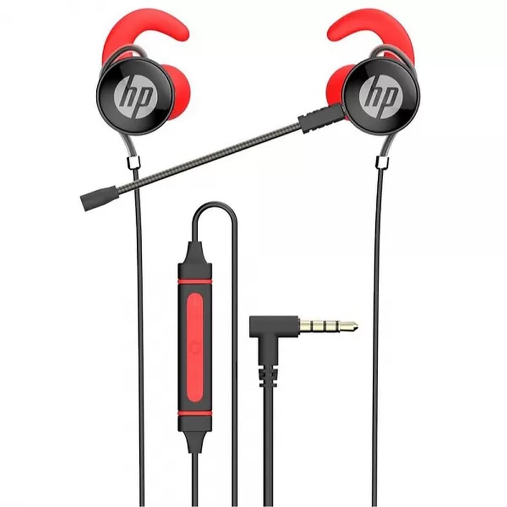 hp Auriculares dhe-7004 red-9ye88aa