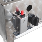 thumbnail of GastroHero Gas Tischbräter mit 3 Brennern, 10 kW, 650x570x270 mm, Outdoor Kombibräter Tischgrill für Gastronomiebedarf