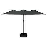 thumbnail of vidaXL Parasol dubbel 449x245 cm antracietkleurig