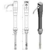thumbnail of Tafelwassergerät BieTal® BT-30U Kühlung Schanksäule Classic Puls flach 6KG CO2