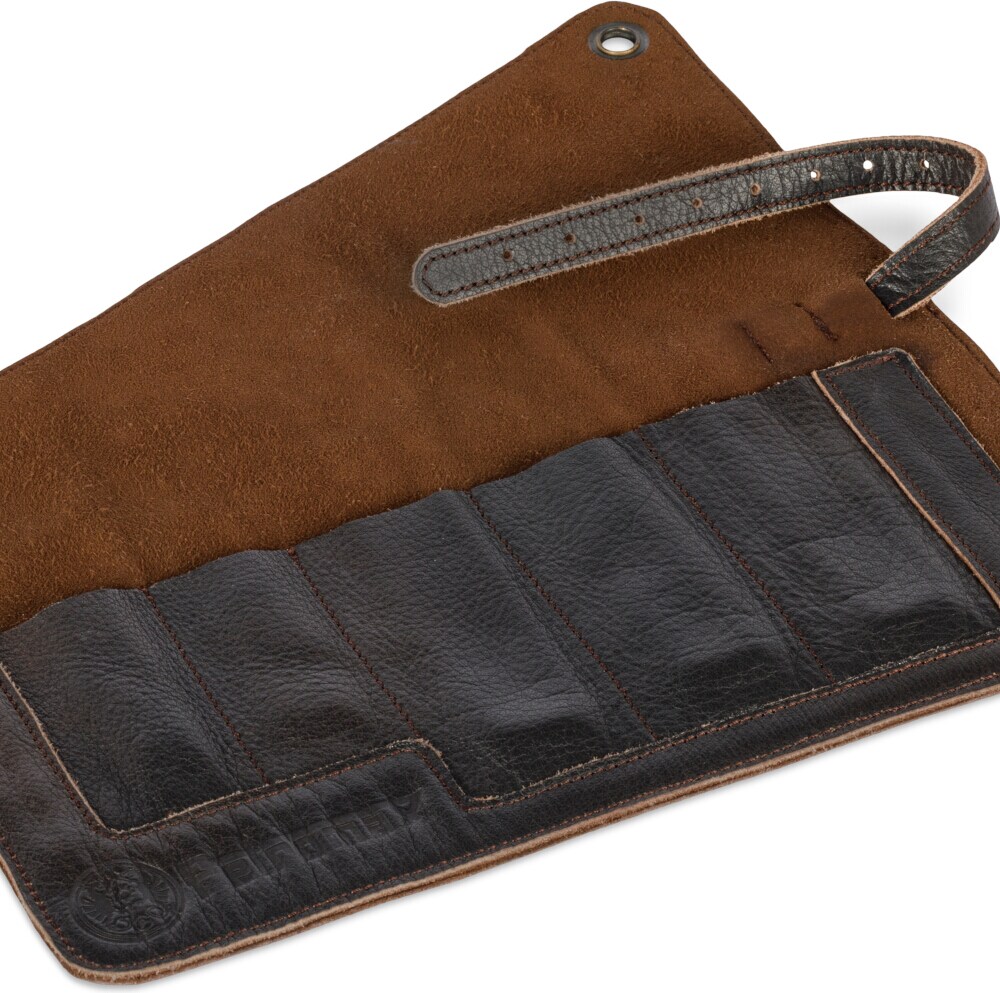 PETROMAX  Bestecktasche aus Leder für 5 Teile