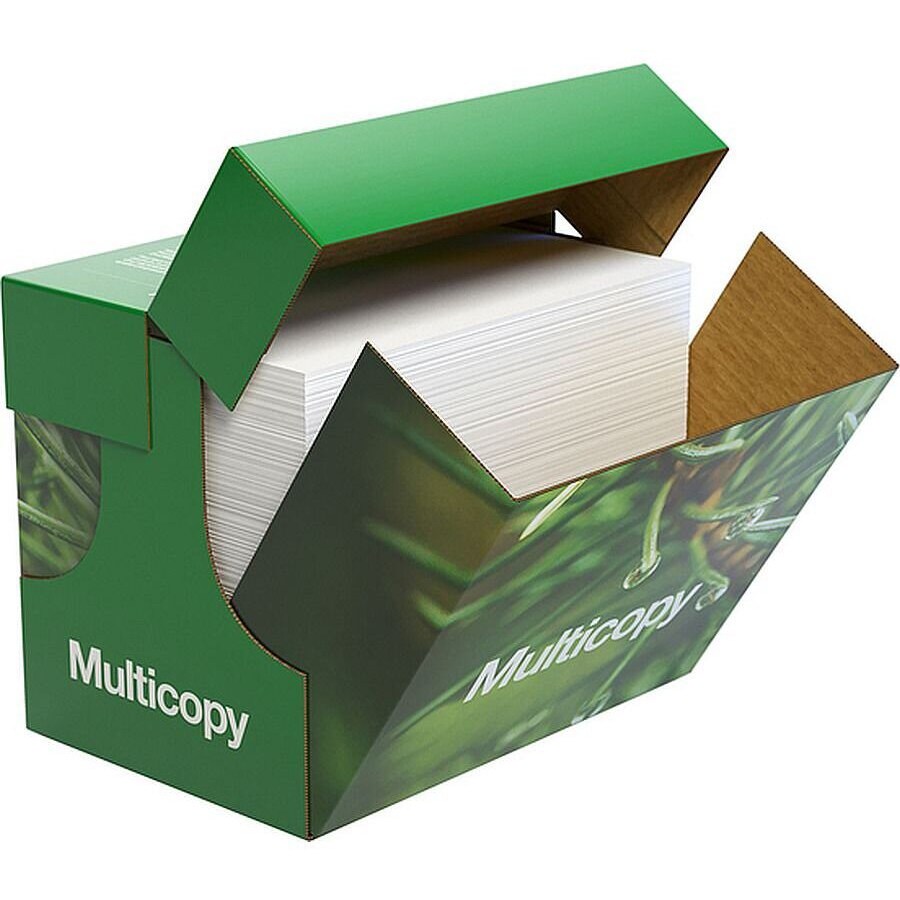 MultiCopy 2100005142 Multifunktionspapier - A4, 80 g/qm, hochweiß, 2500 Blatt, ungeriest