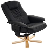 thumbnail of Relaxsessel Fernsehsessel Sessel ohne Hocker M56 Kunstleder FSC®-zertifiziert ~ schwarz