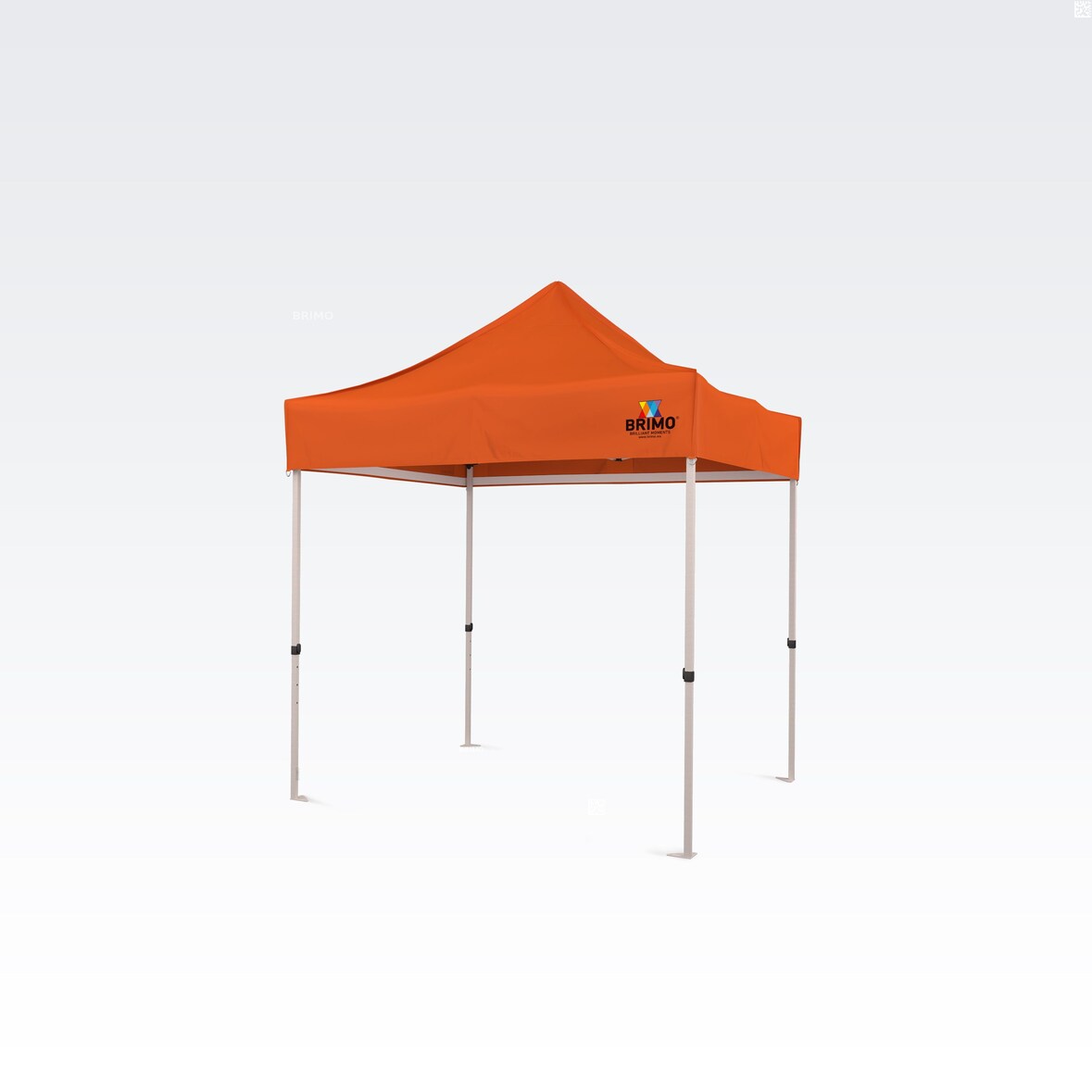 Faltzelt 2x2m - ohne 3 Wänden - Orange