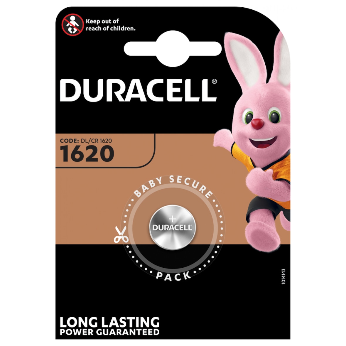 Duracell Pila Boton Litio Cr1620 3V Blister*1