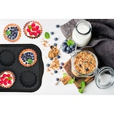 thumbnail of Zenker Silikon-Fiberglasform für 6 Mini-Törtchen 28 x 18 cm