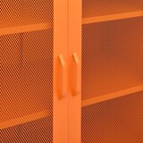 thumbnail of vidaXL Lagerschrank Orange 80x35x101,5 cm Stahl