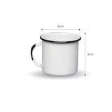 thumbnail of Graniteware – Mug en acier émaillé – 360ml - Blanc