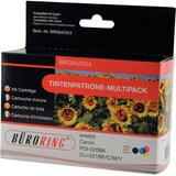 thumbnail of Multipack Tintenpatronen farbig, ersetzt Canon PGI-520BK und ClI-521M,C,Y,BK