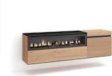 thumbnail of Mueble TV, Televisión, 150x35x45cm, Para TV hasta 65", Chimenea eléctrica, Colgado, Suspendido, Roble _431_7