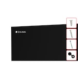 thumbnail of ALLboards Tableau magnétique à craie SLIMboard sans cadre 60×15 cm