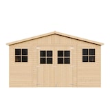 thumbnail of Caseta de jardín M330 – 401 x 395 cm – 16 m², sin suelo