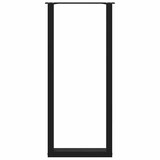 thumbnail of Helloshop26 - Juego de 2 patas de mesa de bar ajustables en forma de U 40 x 110-111 cm en acero con recubrimiento de polvo negro 02_0057480