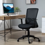 thumbnail of Vinsetto Cadeira de Escritório Giratória com Altura Ajustável Apoio para os Braços Encosto 62x61x99-109cm Preto