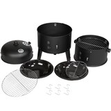 thumbnail of tectake barbecue affumicatore 3 in 1 - 405029