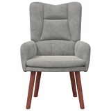 thumbnail of vidaXL Fauteuil Lichtgrijs 63 x 67 x 94 cm Fluweel