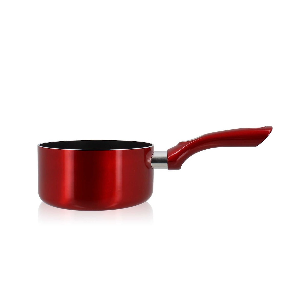 Menastyl - Casserole cerise 14cm en aluminium compatible induction