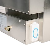 thumbnail of Romux® Friteuse À Gaz Butane Professionnelle 18 Litres Simple de Table | Friteuse en Acier Inoxydable avec Robinet de Vidange 3000 W