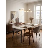 thumbnail of Esszimmertisch 200x90x76 cm Esstisch Weiß in Marmor-Optik Modern, Küchentisch Groß, Speisetisch Rechteckig, Tisch Esszimmer mit