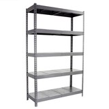 thumbnail of SimonRack Estantería Industrial, 2000x2400x750 mm, 400 kg de Punto Flexión, 5 Estantes Metálicos, Estantería Garaje, Gris/Galva - Simonforte