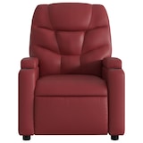 thumbnail of vidaXL Massagesessel mit Aufstehhilfe Elektrisch Weinrot Kunstleder