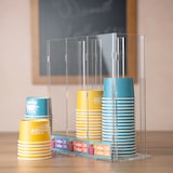 thumbnail of Danieli - Espositore Porta Coppette Gelato 3 Colonne in acrilico trasparente