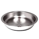 thumbnail of AcMax Edelstahl Speisenwärmer Runder Warmhaltebehälter Chafing Dish 3,5 Liter