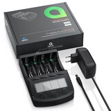 thumbnail of Aplic Batterie-Ladegerät 1000 mA, für Akku, mit USB-Ladeport für Li-ion / 18650 / Ni-MH / Ni-CD Akkus