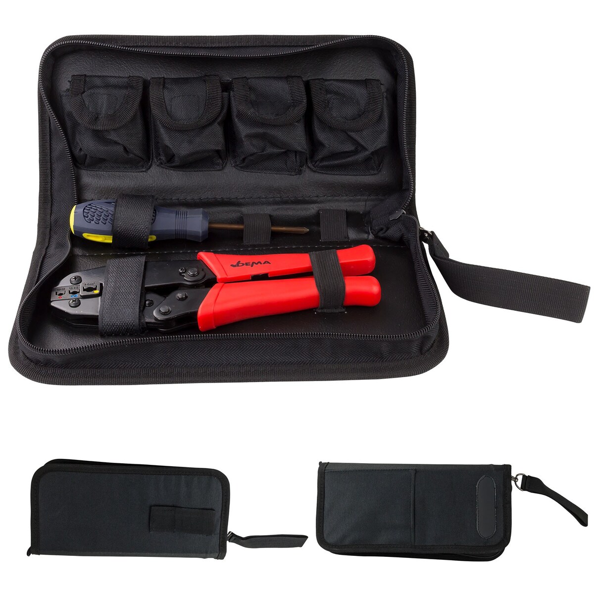 Dema Aderendhülsenzange Crimpzange Presszange Kabelschuhe Aderendhülsen Zange